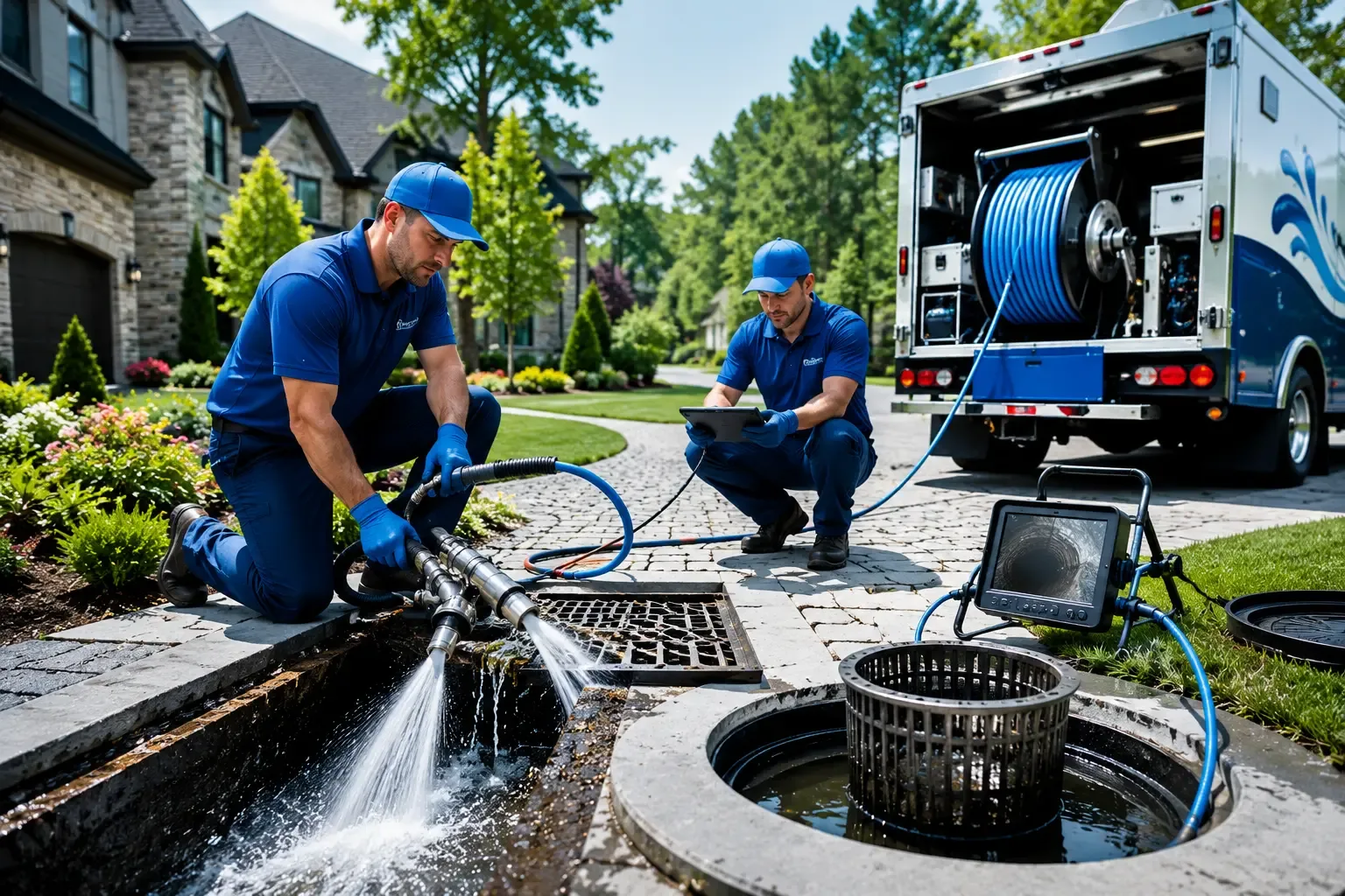 Local outdoor drain cleaning professionals in League City, TX