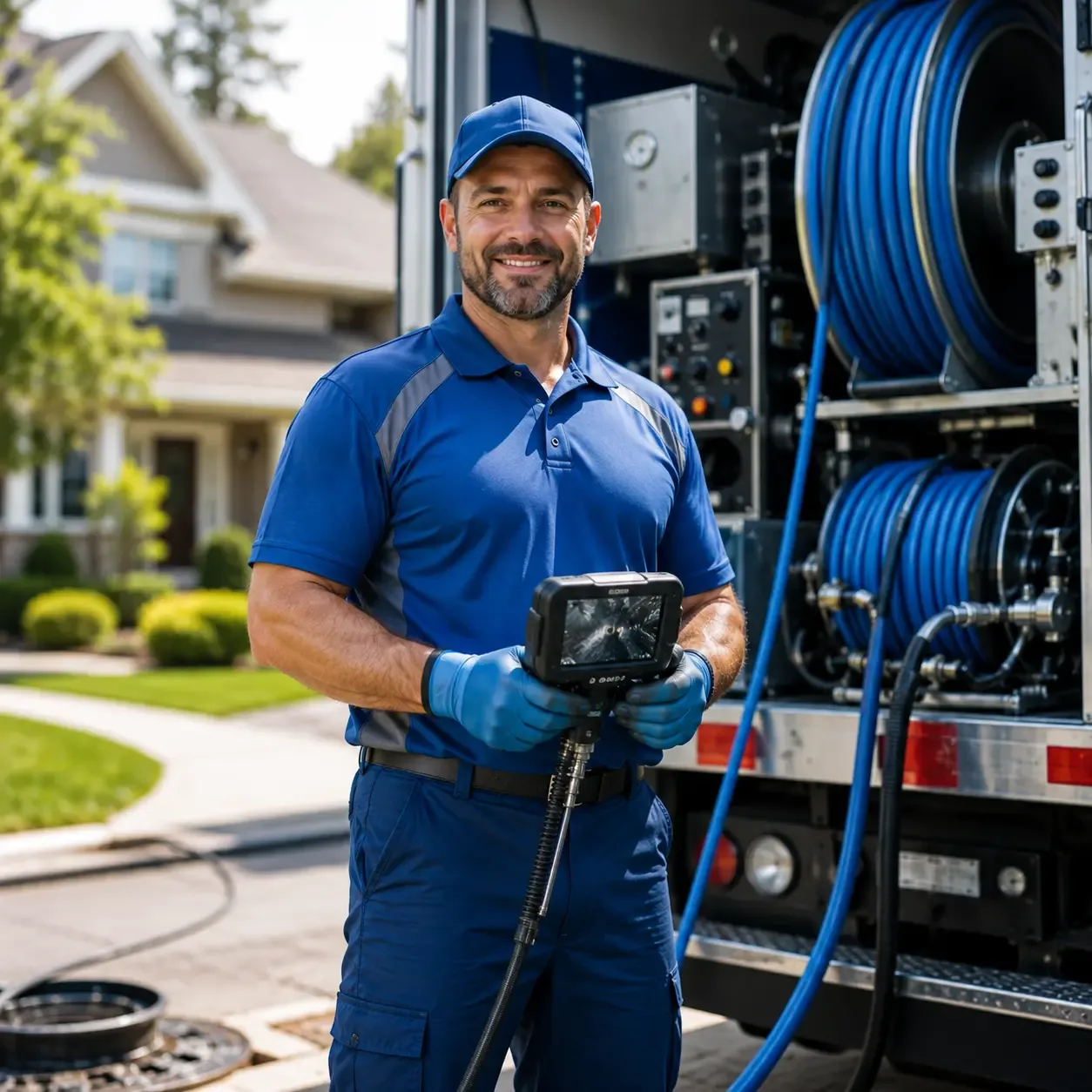 Local outdoor drain cleaning specialists in League City, TX